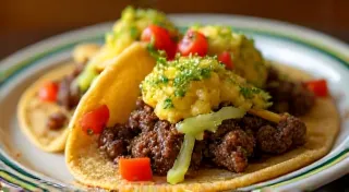 Easy Beef Tacos with all the Fixings