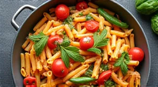 One-Pot Pasta Primavera - Quick & Colorful