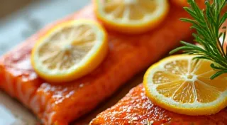 Simple Baked Salmon with Lemon & Dill